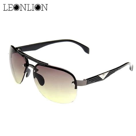 Leonlion Cl Ssico Do Vintage Culos De Sol Homem Condu O Grande