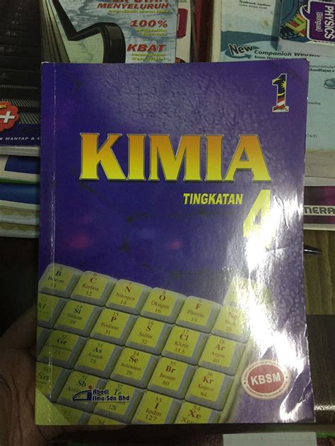 Buku Teks Kimia Tingkatan Kbsm Buku Teks Digital Kssm Chemistry Hot