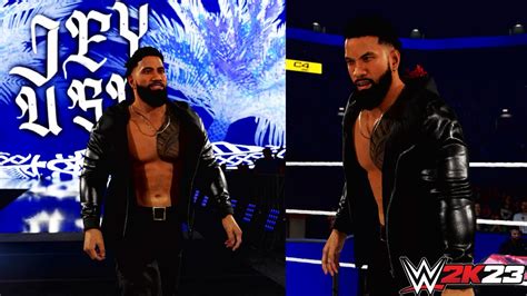 Main Event Jey Uso Entrance With Updated GFX New Theme Song WWE