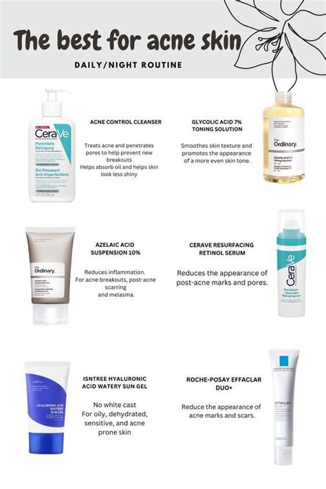 The Best Skincare Routine For Acne Prone Skin Artofit