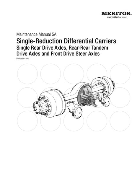 Meritor Drive Axle Service Manual - lasopaapps