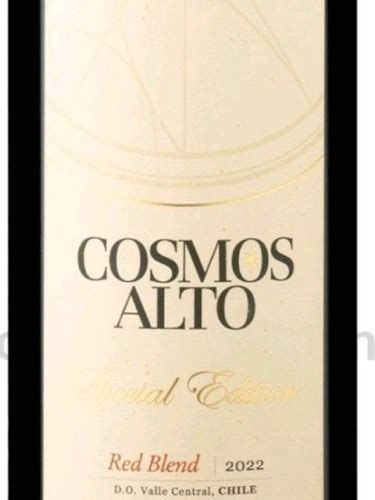 Cosmos Alto Special Edition Red Blend Vivino Us