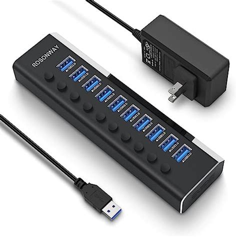 Amazon Powered Usb Hub Wenter Ports W Powered Usb Hub