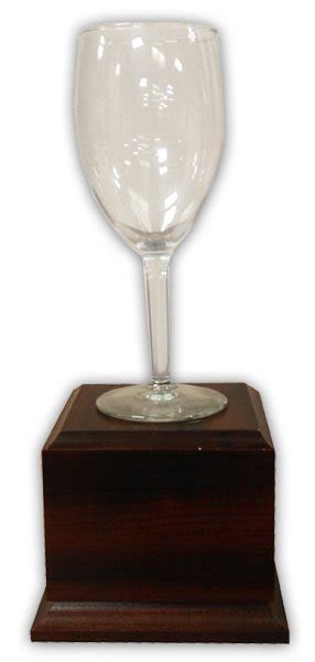 Wine Glass Trophy Buy Awards And Trophies