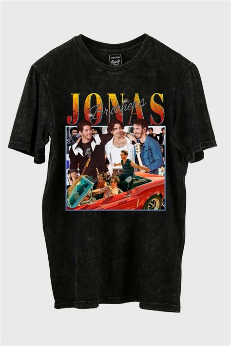 Remera Jonas Brothers Nevada O Negra Whisky N Dust