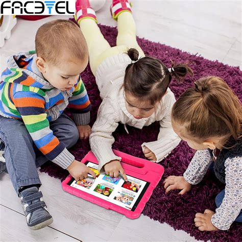 Facetel Tableta Para Ni Os De Pulgadas Android Para Ni Os Gb De