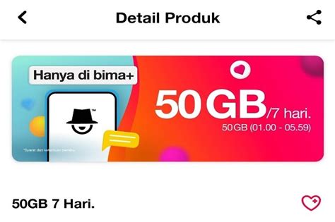 Paket Tri 50gb Rp 15 Ribu Kuota Tengah Malam System Impian