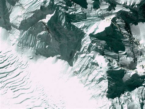 Mount Everest Shown In Satellite Image