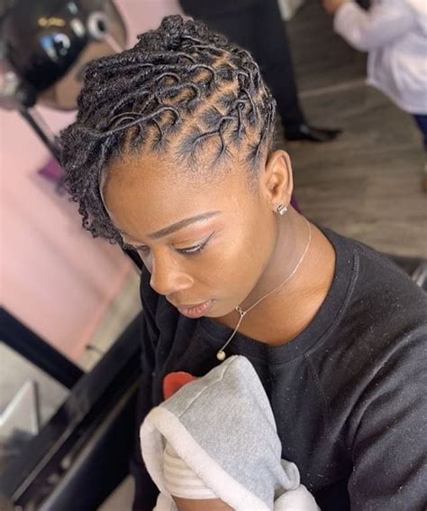 Locnationthemovement Short Locs Hairstyles Short Dreadlocks Styles Hair Twist Styles