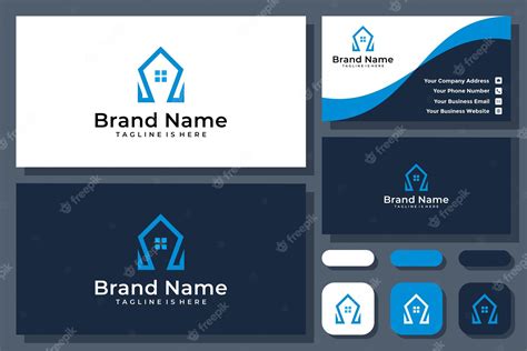 Premium Vector | House vector logo template