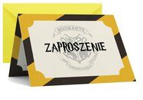 ZAPROSZENIE URODZINOWE Harry Potter Hufflepuf HP Dodo Sklep EMPIK