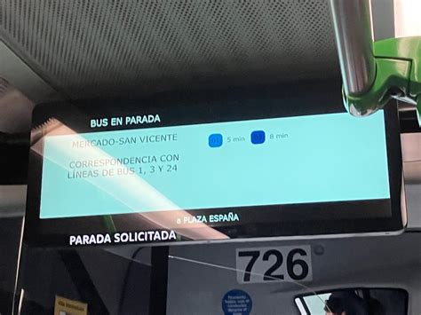 Los Autobuses De Alicante Incorporan Pantallas Con Horarios Del