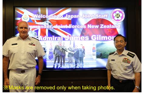 Japan Joint Staff On Twitter On June Cjjs Gen Yamazaki And Radm