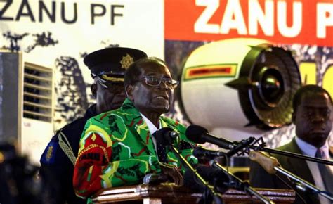 Zimbabwe S Zanu Pf Confirms Mugabe As 2018 Election Candidate Bbc News