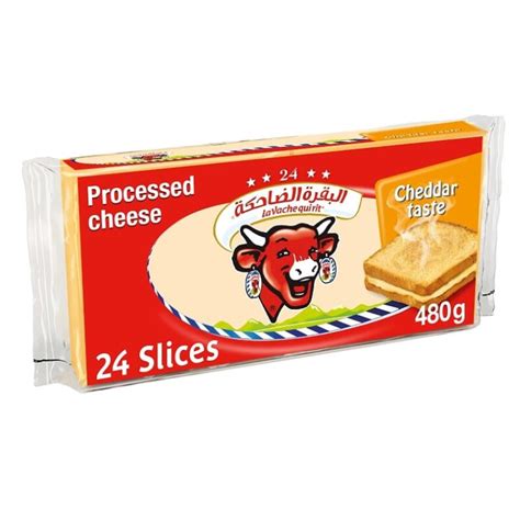 La Vache Qui Rit Cheddar Cheese Slices 10pcs 200gm Tazweed