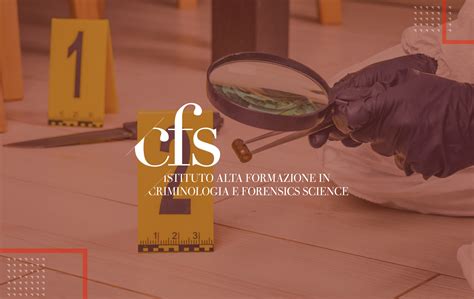 Corso Di Alta Formazione In Criminologia E Scienze Forensi Edizione