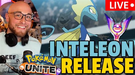 Pokemon Unite Inteleon Release Night Youtube