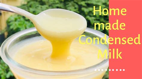 Homemade Condensed Milk How To Make Condensed Milk At Home