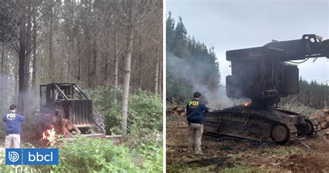 Queman Tres M Quinas Forestales En Fundo De Lautaro Durante Nuevo