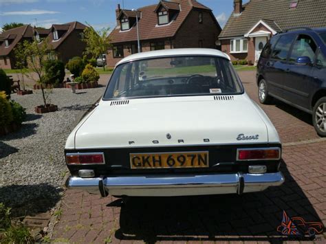 1974 Ford Escort 1300 Xl White