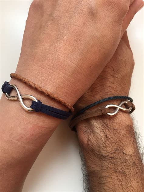 Parejas Pulseras 216 Amistad Amor Puño Infinito Yin Y Yang Pulsera De