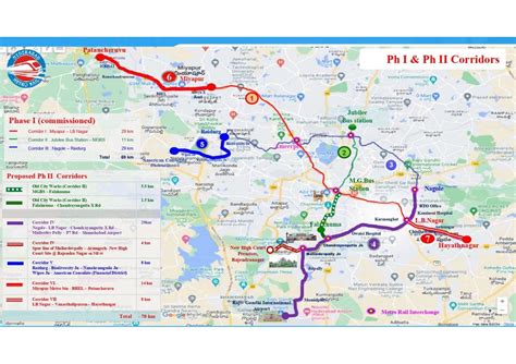 Telangana Hyderabad Metro Route Map For Phase 2 Finalised Telangana