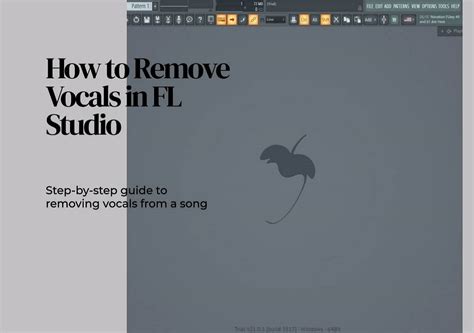 Come Rimuovere La Voce Da Una Canzone Fl Studio Semplici Passaggi