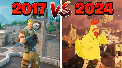 The Evolution Of Fortnite 2017 2024 Youtube