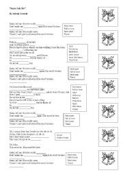 Santa Tell Me Song (Xmas) - ESL worksheet by foxpoint