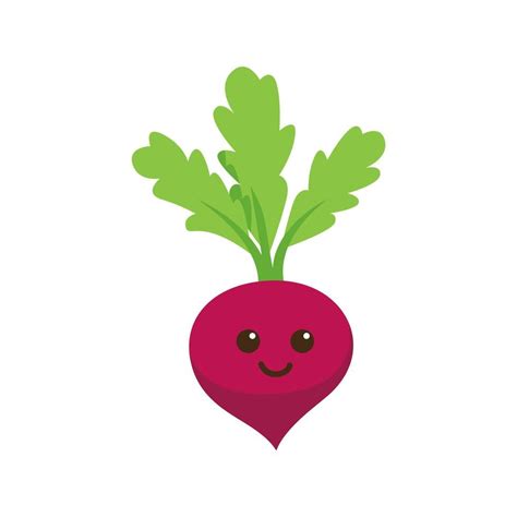 Beetroot Vector Design Cute Baby Beetroot Icon Character 11603157