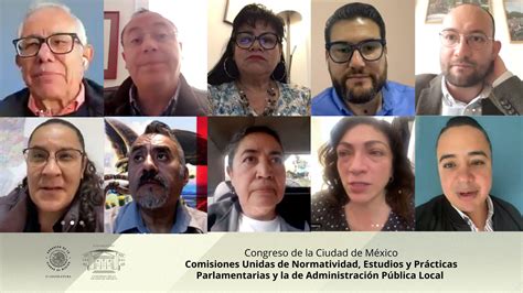 Comisiones Del Congreso Cdmx Aprueban Iniciativas Para La Comunidad