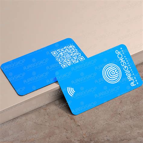 کارت ویزیت معرفی هوشمند NFC فروشگاه آژنگ