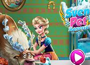 Frozen Sven Rescue Pet Juegos De Besos Chicas Amor Jugar Online