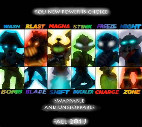 Skylanders Swap force poster by rizegreymon22 on DeviantArt