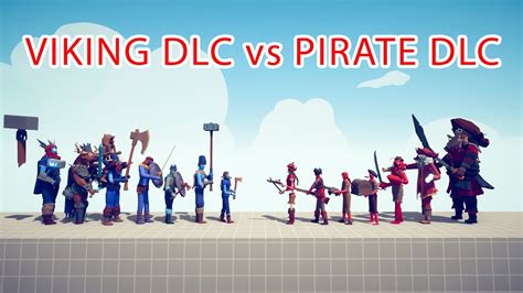 Viking Dlc Team Vs Pirate Dlc Team Totally Accurate Battle Simulator