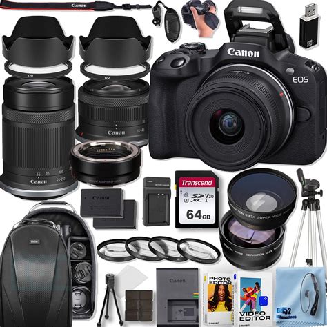 Canon Eos Rebel Sl3 Dslr Camera With Ef S 18 55mm F4 56 Is Stm Lens