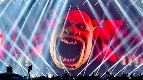 EXCISION Crazy SHREK Visuals Thunderdome 2024 Night 2 4k 2160p