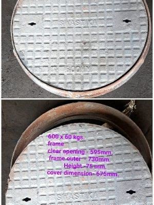 Cast Iron Manhole Cover At Best Price In Kolkata Swastika Enterprises