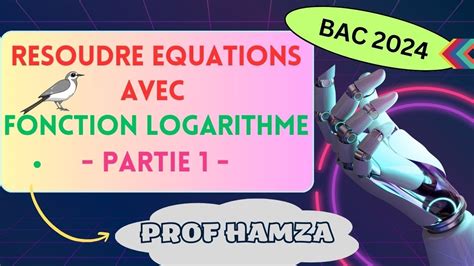 Résoudre des équations contenant des logarithmes népériens Partie 1