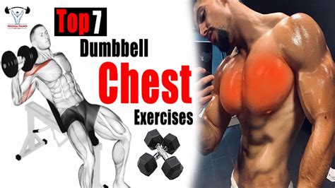 أفضل 7 تمارين للصدر بستخدام الدمبل فقط Top 7 Dumbbell Chest Exercises Youtube