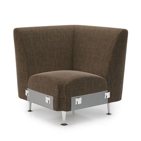 Fauteuil D Angle Modulaire Luxor Tissu Barein Ugap Fr