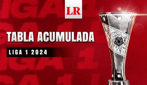 Ver Tabla Acumulada Liga 1 2024 Actualizado Posiciones De Alianza Lima