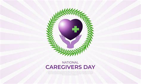 National Caregivers Day Background Vector Illustration 36006971 Vector