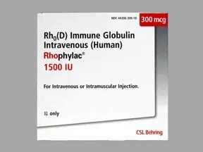 RhoGAM Gamulin Rh Rho D Immune Globulin Dosing Indications