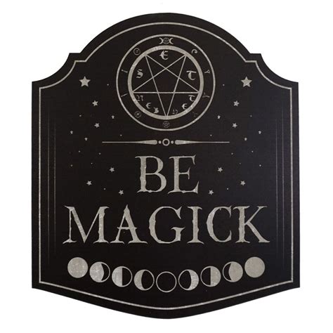 11in Metal Be Magick Wall Sign At Home In 2020 Metal Wall Decor