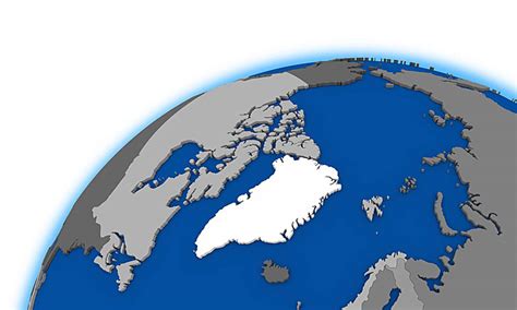 World Arctic Region Political Divisions Map Africa Polar Divisions