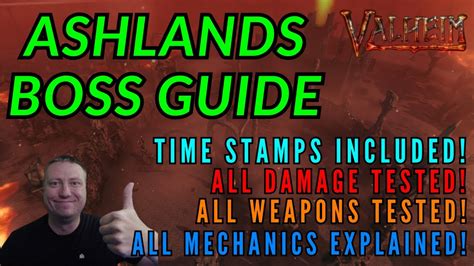 Valheim The Ultimate Ashlands Boss Guide Youtube