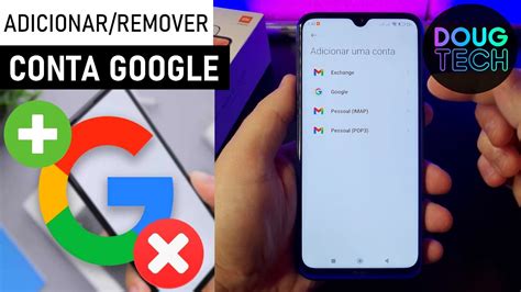 Como Remover Adicionar A CONTA GOOGLE No Xiaomi YouTube