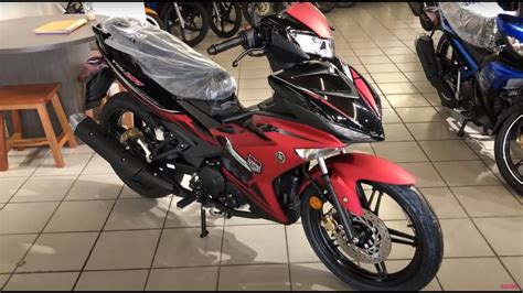 Yamaha Y15ZR V2 2021 Malaysia Matte Red YouTube