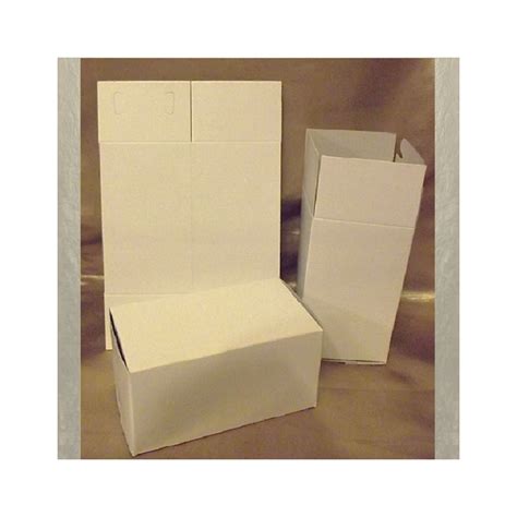 Petite Boite Carton Blanche Emballage Rectangle X X